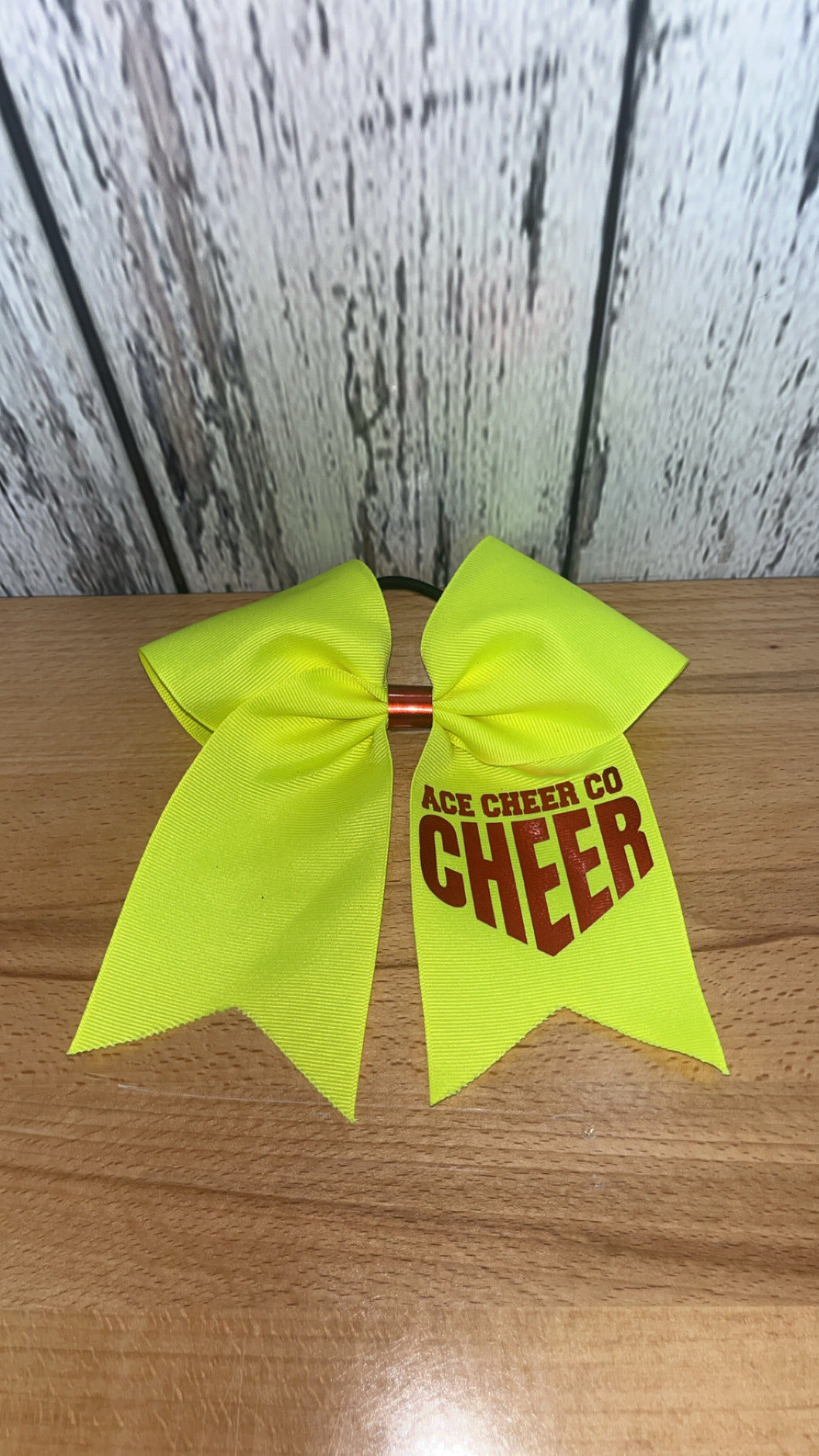 ACE neon yellow practice bow