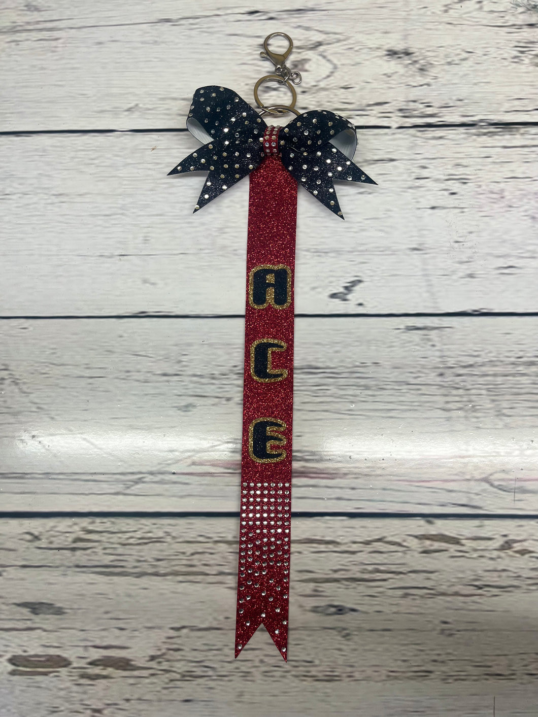 ACE keychain bow