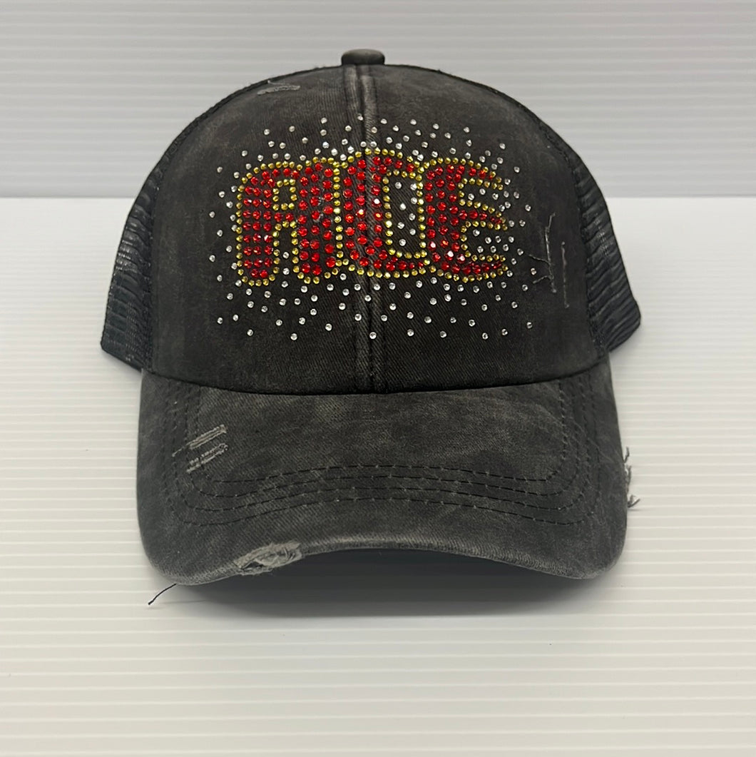 Ladies Rhinestone Hate